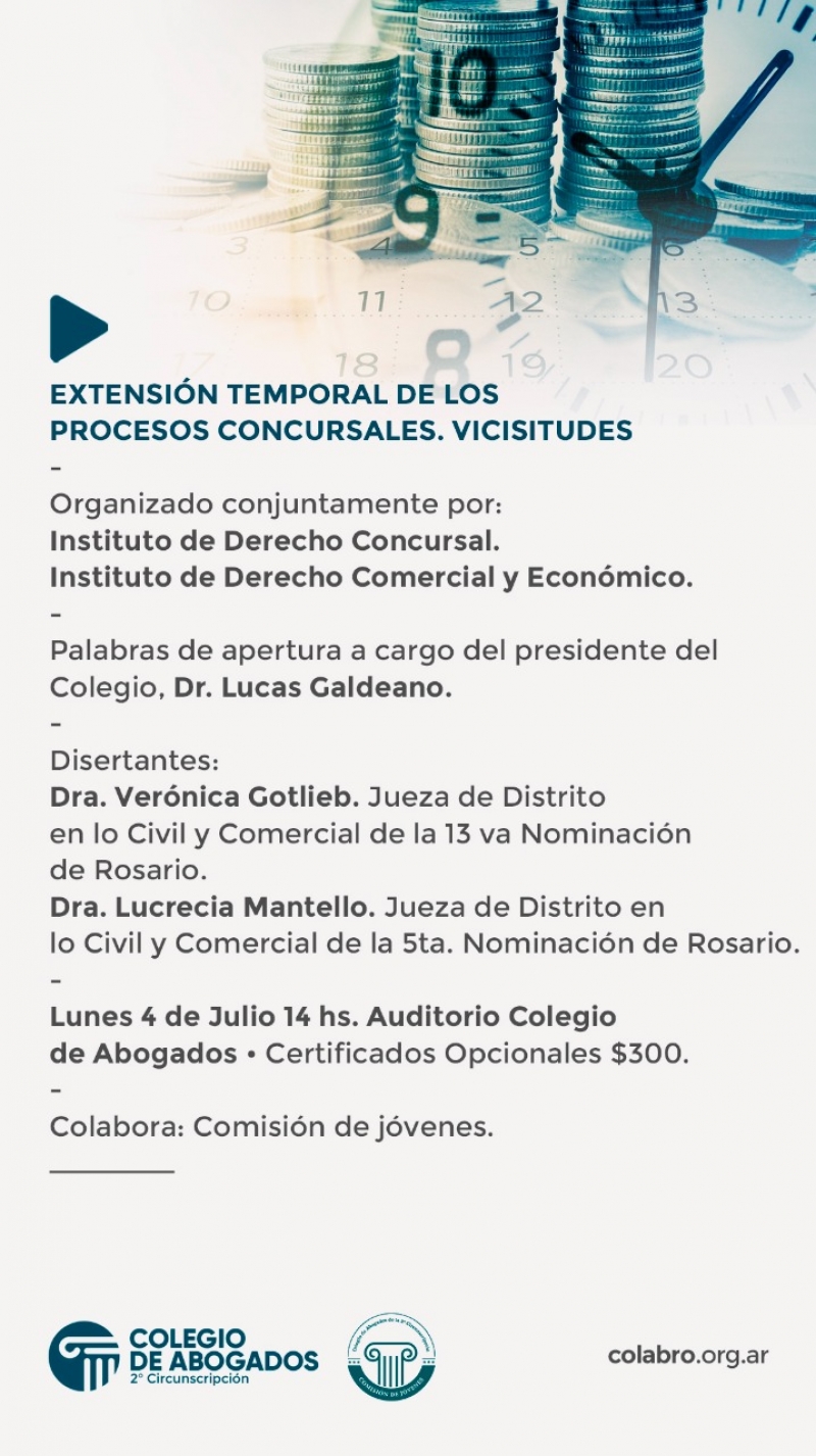 Extensión temporal de los procesos concursales. Vicisitudes - 04/07/2022